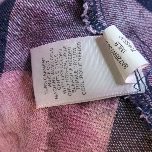 ONE World Live and Let Live FLANNEL Hi-Low swing tunic SZ 1X - Picture 11 of 13